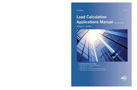Load calculation applications manual pdf.  The heat balance method (HBM) The Applica...