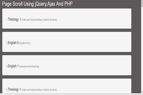 Load data while scrolling page down with jquery ajax and mvc.  Sep 19, 20...