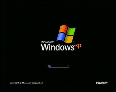 Load microsoft windows XP portable