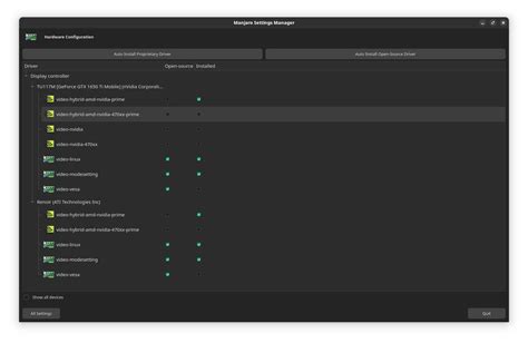 Load nvidia drivers manjaro.  How can I do that, can Today I installed the...
