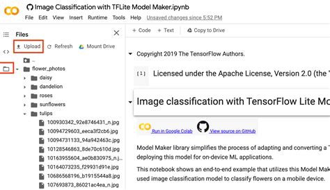 Load tflite model.  A WebGL accelerated, browser based JavaScript library for tr...