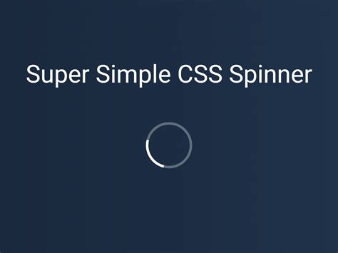 Loading spinner svg codepen. io, CSS Wand & 28 more tools verified Nov 2025. js sc...
