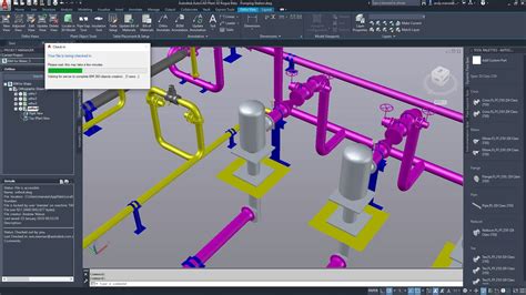 Loadme Autodesk Plant 3D open