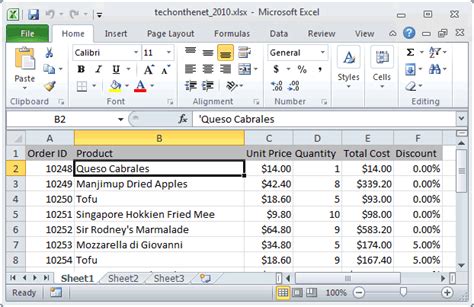 Loadme MS Excel 2010 open 
