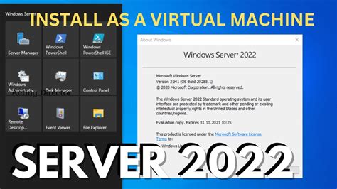Loadme MS operation system windows server 2021 2022 