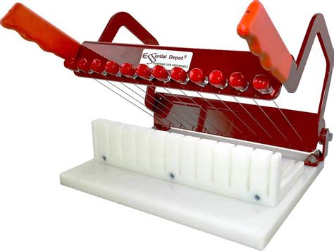 Uncle Andy's Soap Cutter - Wavy Blade (Crinkle Cut) Soap Loaf Cutter for Consistent, Uniform Cuts - Melt-and-Pour, HP, and CP Soaps (644) $ 155.00. FREE shipping Add to Favorites Handmade Soap Mold Soap Cutter Cold Soap Making Tool Package (18) $ 25.00. Add to Favorites .... 