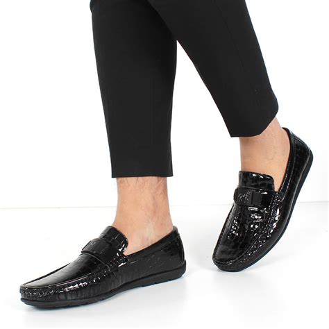 Loafer ayakkabı erkek siyah