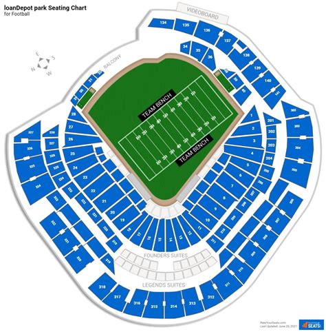 Loandepot seating map. Row Numbers. For most events, rows in Section 10 are labeled A-L, 1-27. There is a walkway betweeen Rows L and 1. An entrance to this section is located at Row 27. When looking towards the field/field, lower number seats are on the right. 