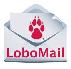 LoboMail email and calendar. . Lobomail