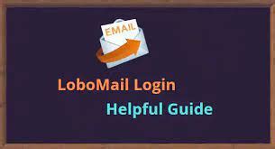 Lobomail login. Things To Know About Lobomail login. 