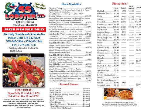 1450 reviews of Boston Lobster "No butter or rolls to