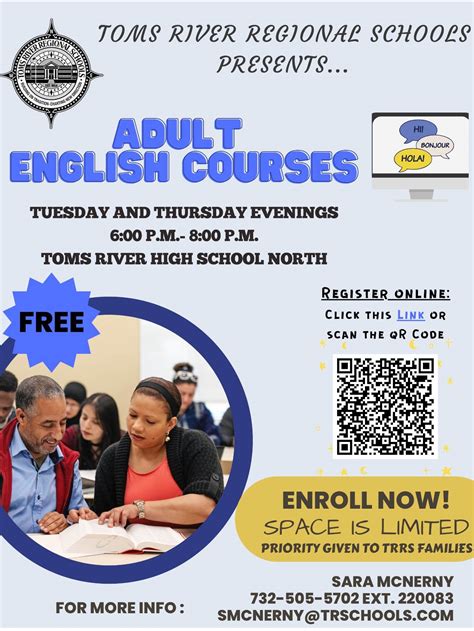 Local English Classes for Adults