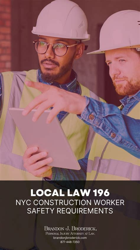 Local Law 196 of 2024: Construction Safety Training