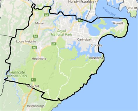 Local Maps - Sutherland Shire