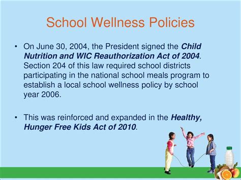 Local School Wellness Policy Requirements - USDA