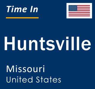 Local Time in Huntsville, MO, USA