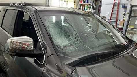 Local driver describes moment falling object shattered windshield on Storrow Drive