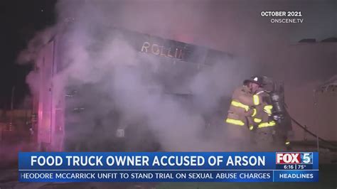 Local food truck owner accused of arson will head to trial