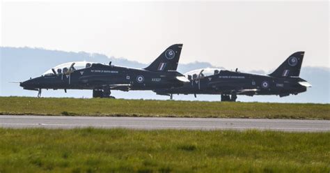 Local jet spotters sad to see retirement of RAF Hawk T1s from …