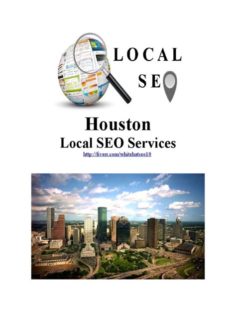 Local seo houston. Local SEO services are a set of strategies and tactics aimed at improving the visibility and ranking of a business’s website or online presence in local search results starting with the Google Business Profile (formerly the GMB listings). Local SEO focuses on optimizing a website’s content and structure, as well as off-page factors such as ... 