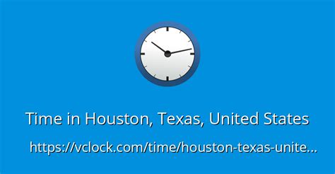 The 50 largest cities inUnited States. Exact time now, time zone, time difference, sunrise/sunset time and key facts for Houston, Texas, United States.. Local time houston