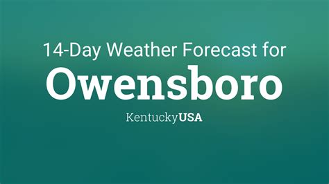 Local weather owensboro ky. Rain? Ice? Snow? Track storms, and stay in-the-know and prepared for what's coming. Easy to use weather radar at your fingertips! 