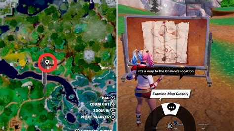 Locate the chalice using auras map. Aura's Quests send Fortnite adventures across the jungle biome in search of a mysterious Chalice. According to Aura, the Chalice is dangerous, so we must secure it to protect the Fortnite Island. This primer contains step-by-step instructions on how to collect and locate the Chalice in Fortnite and complete all of Aura's Quests in Chapter 4, Season 3 of the … 