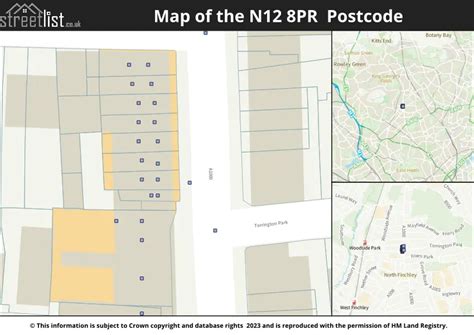 Location Map for The Smile Team, North Finchley, N12 8PR