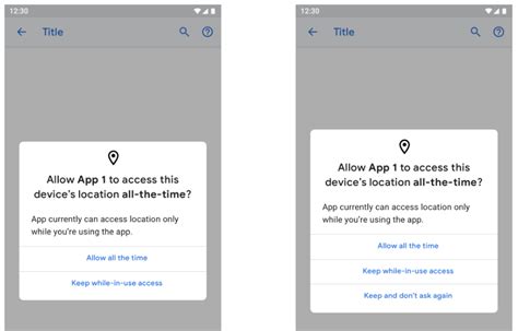Location identification using android.  Manage location permissions for app...