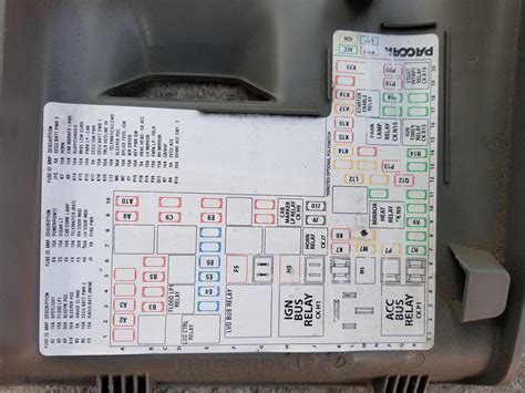 Location kenworth t680 fuse panel diagram. This document provides information about wiring diagrams for Kenworth conventional truck models. It includes a list of over 20 available wiring diagrams with document numbers, page counts, and revision dates. The diagrams cover various vehicle systems like ABS, air dryers, batteries, engines, gauges, and trailer components. The end of the document provides a key of wiring color codes and notes ... 
