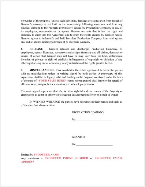 Location release form studio binder.  Google shows you nearby restaurant...