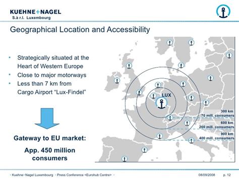 Locations Kuehne + Nagel.