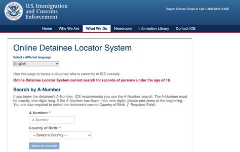 Locator ice gov odls search by name.  The ICE Detainee Locator is a pub...
