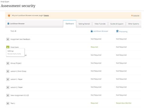 LockDown Browser - K-12 Teacher Quick Start Guide - Respondus