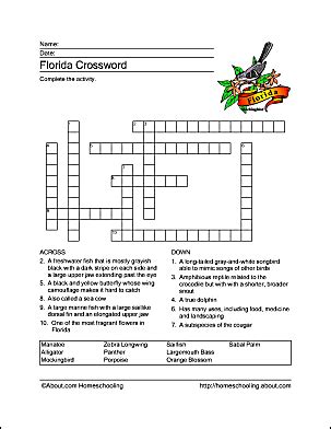 Locka florida crossword clue. Crossword puzzles are not only a popular pastime but also an excellent way to keep your mind sharp. However, it’s not uncommon to come across difficult clues that leave even the mo... 