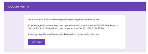 Locked Mode in Google Forms Error "Respondent did not complete this