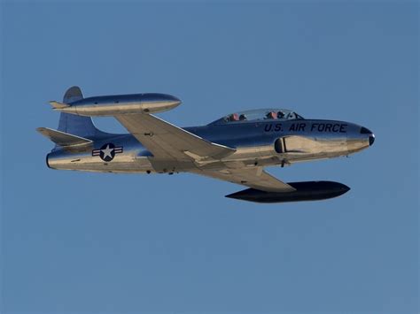 Lockheed T-33 cockpit Museum of Flying