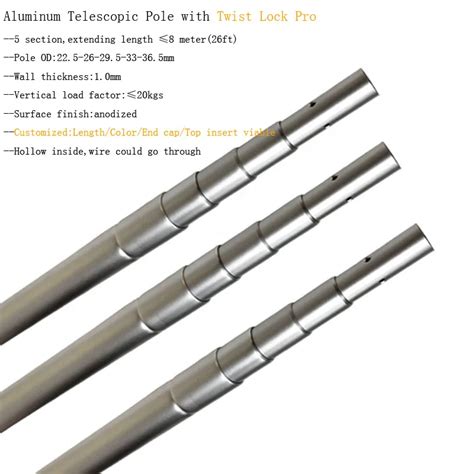Locking telescoping tubes.  The telescopic tubes are adjustable in length, he...