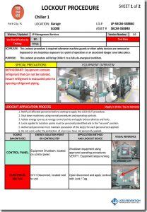 Lockout Tagout Procedure Development LP Management Services