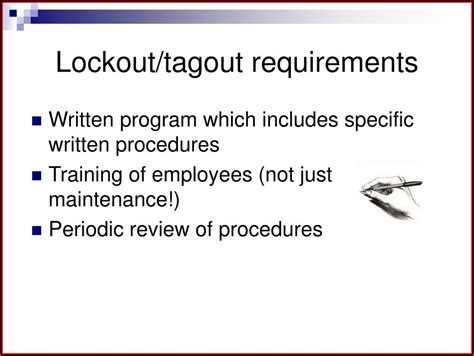 Lockout Tagout Procedures Powerpoint Form Resume Examples a6Yn4vO2Bg