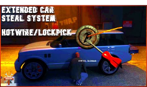 Lockpick cars fivem.  Features: Lock Ped Vehicles Hotwire Lockpick item Configurable...