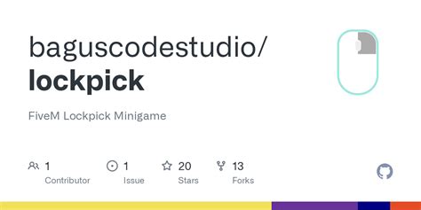 Lockpick fivem script.  .  Contribute to baguscodestudio/lockpick development by creating an ...