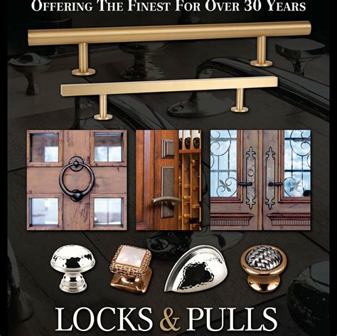 Locks and pulls. For more information, please contact us! Locks & Pulls Design Elements 9590 Manchester Rd Rock Hill, MO 63119 314-918-8883 Hours: M-F 9 am - 4 pm; Sat 9am - 2 pm; Closed Sunday 