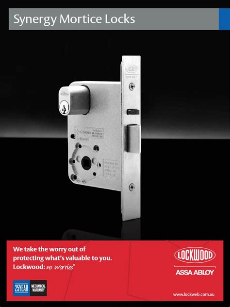 Lockwood Mortice Locks Catalogue