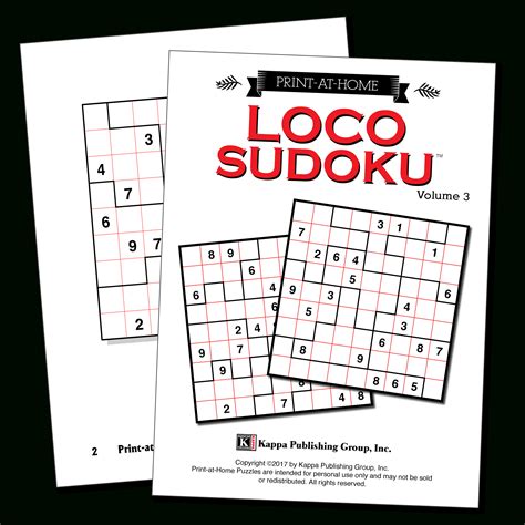 Loco Sudoku Printable