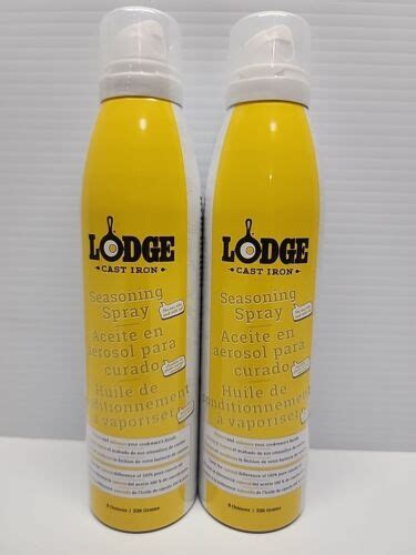 Lodge A-spray Yellow 100 Pure Canola Oil Seasoning Spray 8 Oz. - eBay