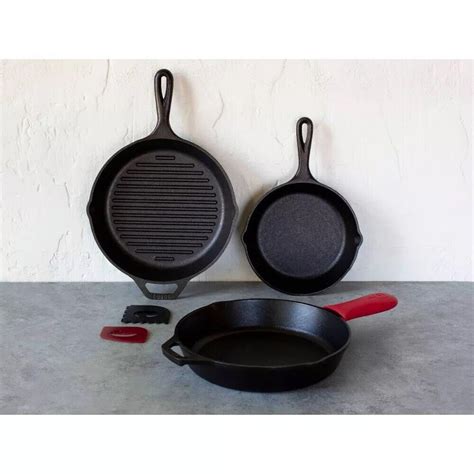 Lodge Seasoned Cast Iron 6pc Starter Set 75536382302 eBay