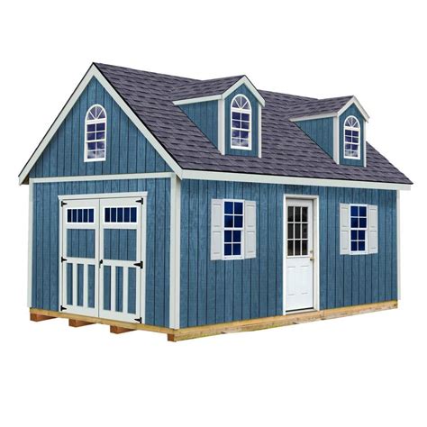 Loft - 12 x 16 - Wood Sheds - Sheds - The Home Depot