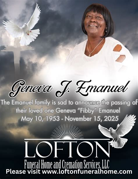 Lofton funeral home facebook.  Directions - Lofton Funeral Home and Cremation Service...