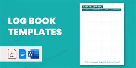 Log Book Template 16  Free Word PDF Documents Download